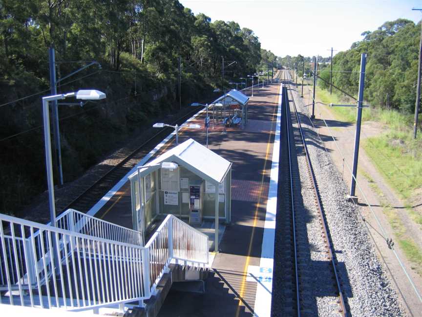 Kotara Station From Bridge