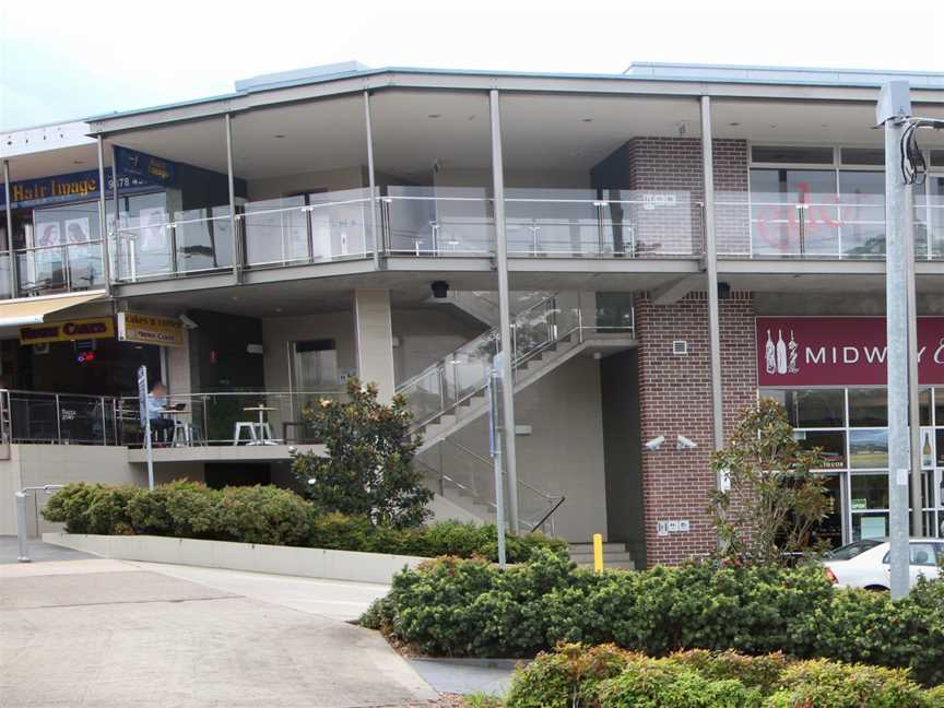 Midway Shops Denistone East Panorama20140428