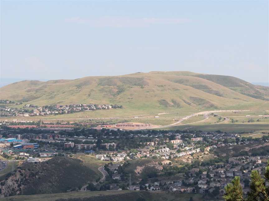 Green Mountain as seen from Mt. Zion