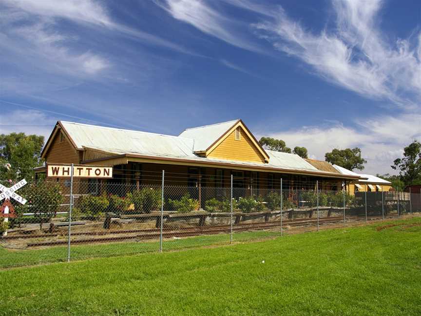 Railway station building at the Whitton Museum.jpg