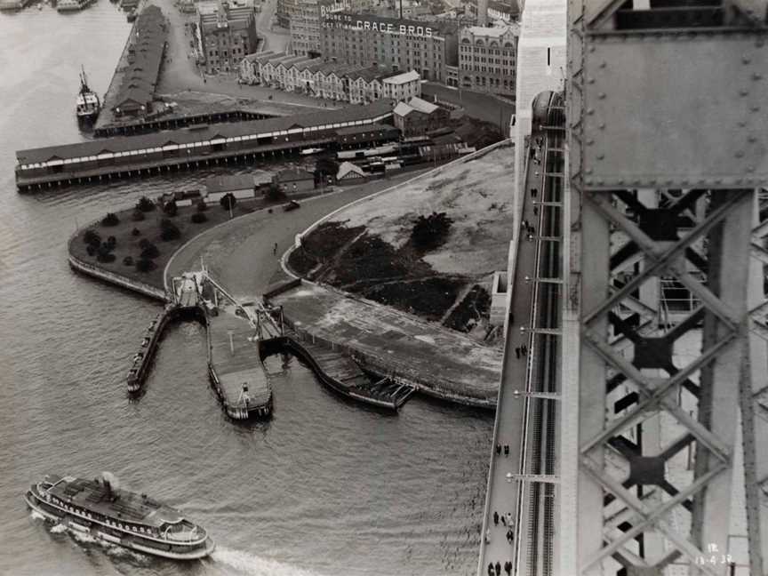 Dawes Pointandthe Rocksfrom Sydney Harbour Bridge