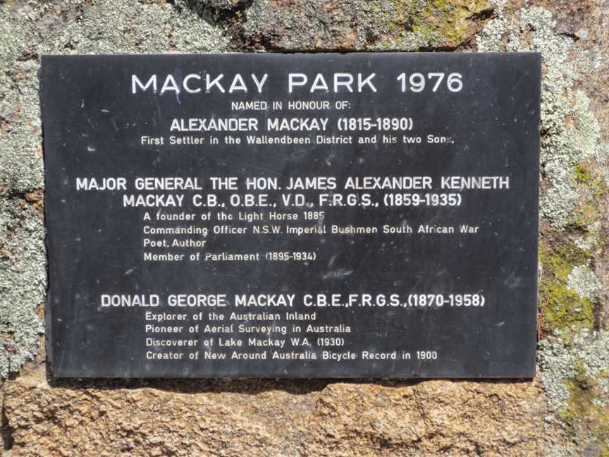 Mackay Park Wallendbeen