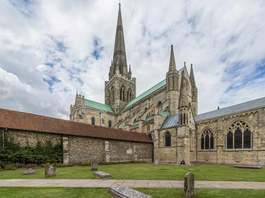 Chichester Cathedral Exterior CWest Sussex CU KDiliff