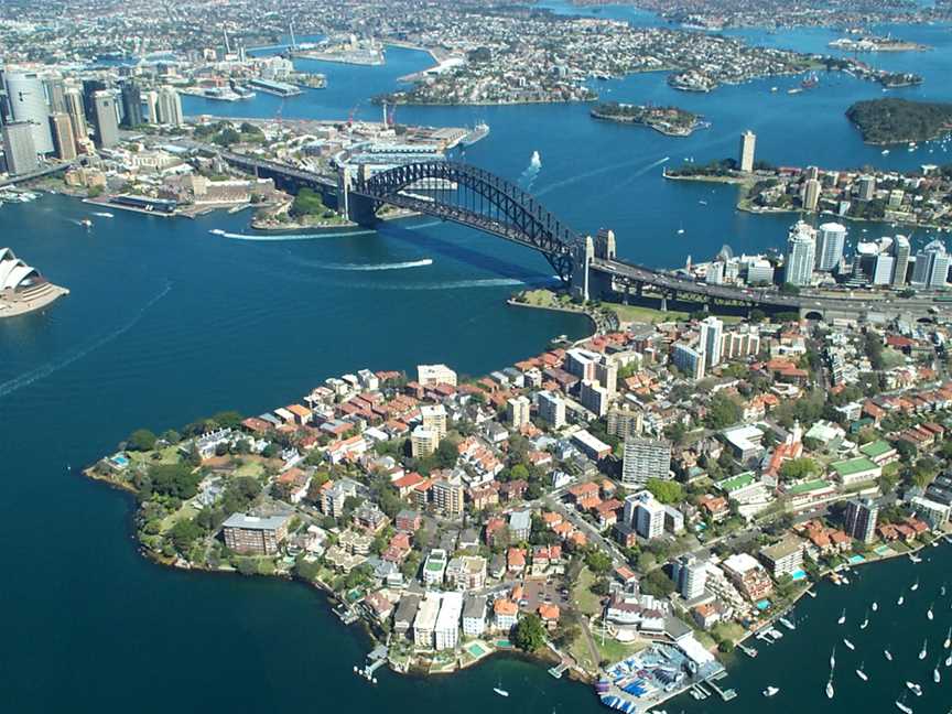 Sydney Harbour Bridgefromtheair