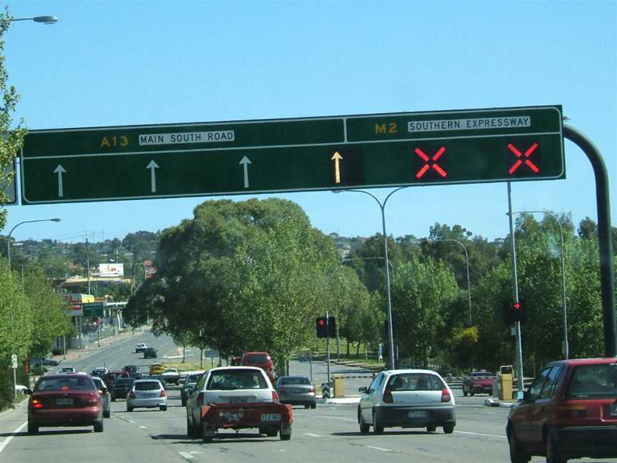 Southern expressway entrance, bedford pk.jpg