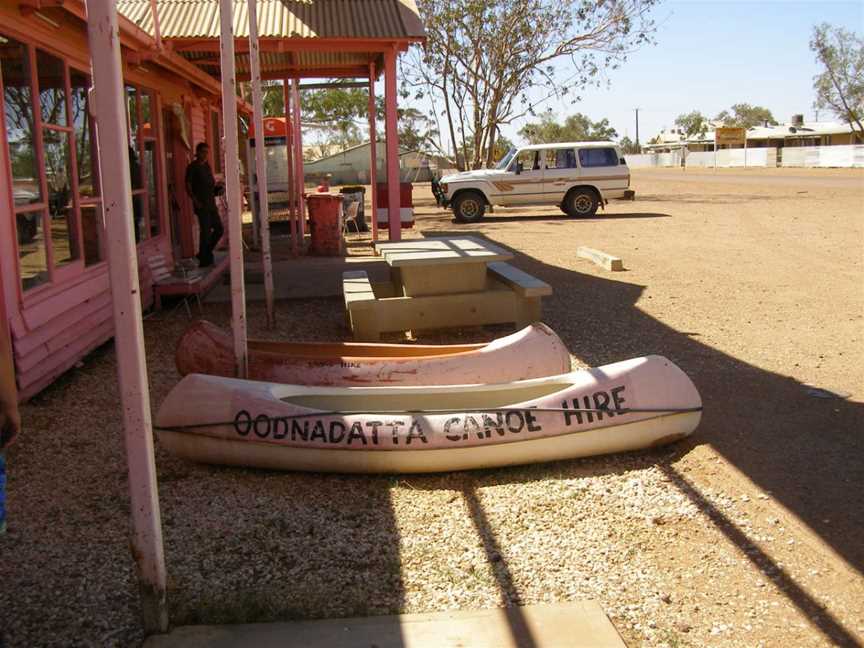 Canoe Hire Pink Roadhouse Oodnadatta