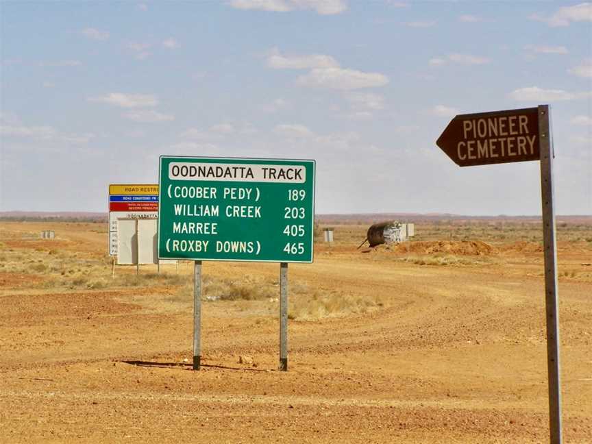 Oodnadatta Tracksign