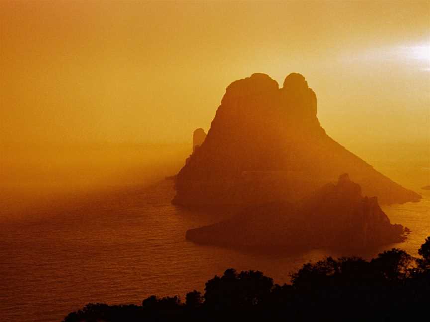 Henry Roy, Es Vedrà – orange, Ibiza, Spain 2004.