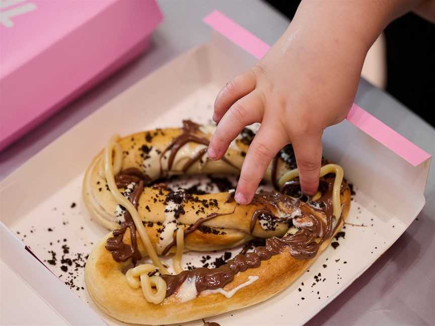 DIY Pretzel Topping Station