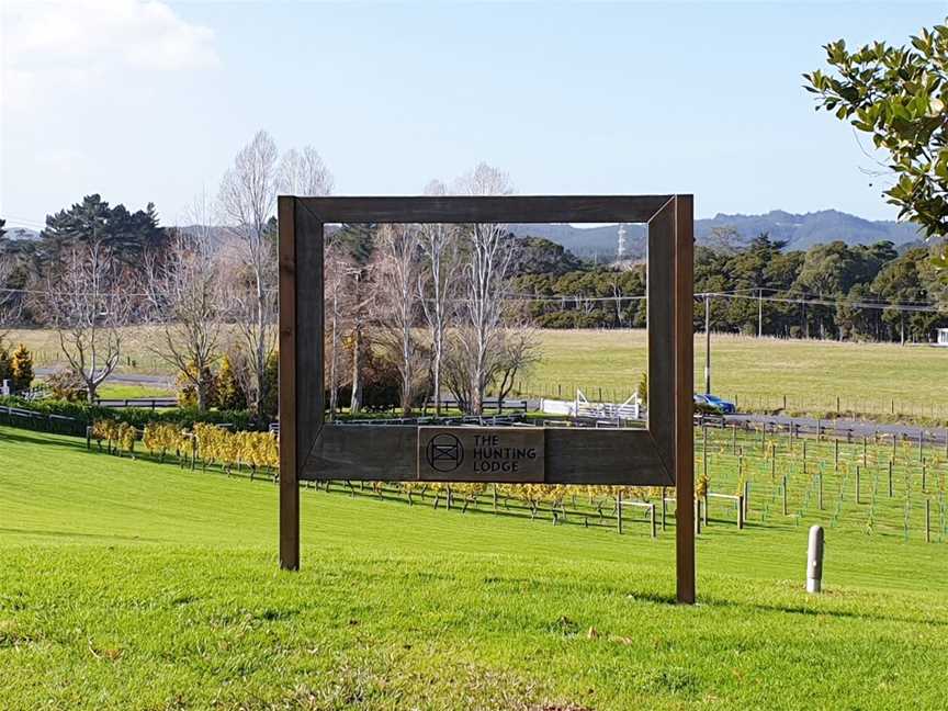 The Hunting Lodge winery, Waimauku, New Zealand