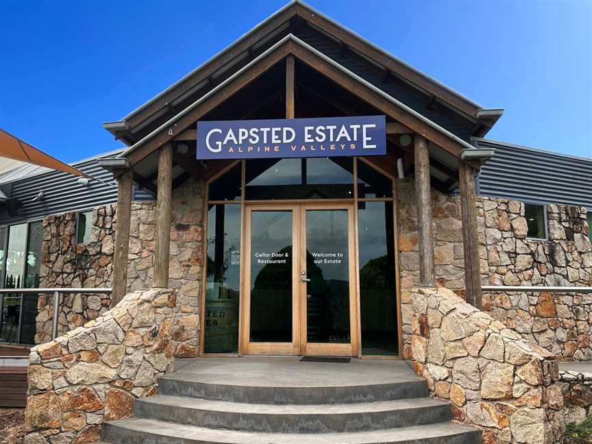 Gapsted Estate Cellar Door and Restaurant.