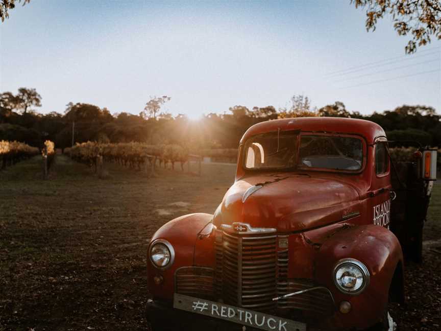 Island Brook Estate Red Truck