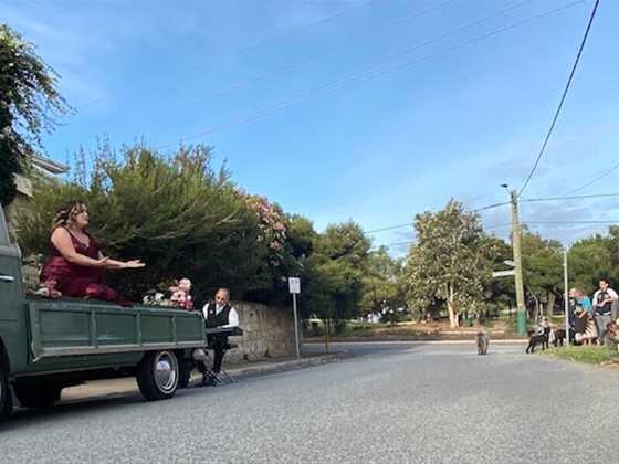 How the truck from Tim Winton's film Breath has transformed into the ultimate Opera serenade for hire