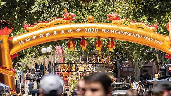 Celebrate Lunar New Year in the City, including a day-long festival